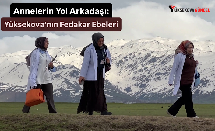 Yüksekova’da Ebeler köy köy gezerek gebe takibi yapıyor