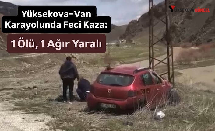 Yüksekova–Van Karayolunda Feci Kaza: 1 Ölü, 1 Ağır Yaralı