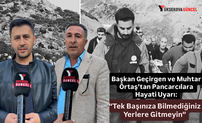 Başkan Geçirgen ve Muhtar Örtaş’tan Pancarcılara Hayati Uyarı: “Tek Başınıza Bilmediğiniz Yerlere Gitmeyin”
