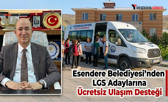 Esendere Belediyesi’nden LGS Adaylarına Ücretsiz Ulaşım Desteği