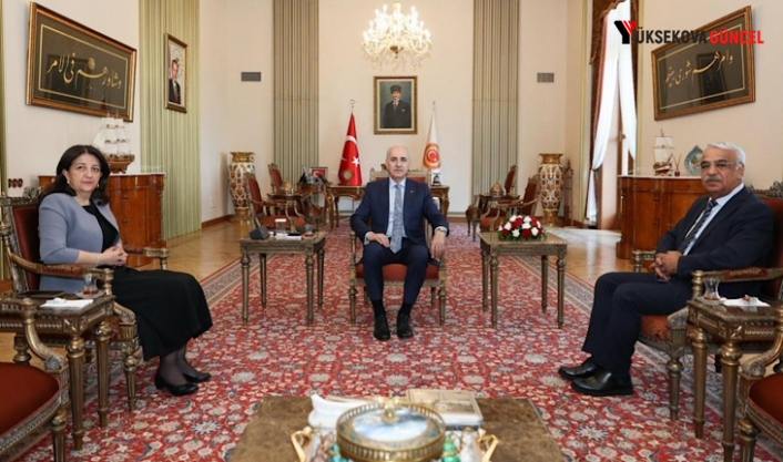Kurtulmuş, İmralı Heyeti ile görüştü: ‘Ana gündem ‘çerçeve yasa’da gelinen aşama oldu’