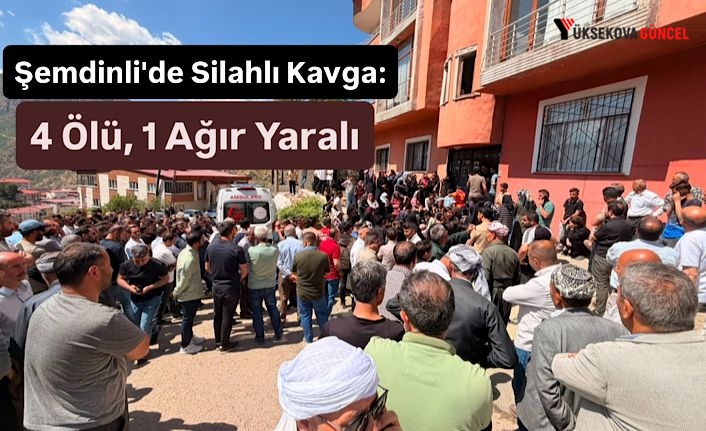 Şemdinli’de uzman çavuş dehşeti