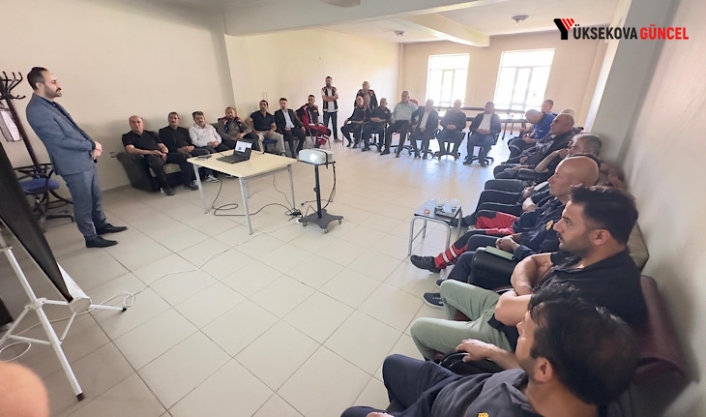 Yüksekova İtfaiyesi Personeline Doğalgaz Güvenliği Eğitimi