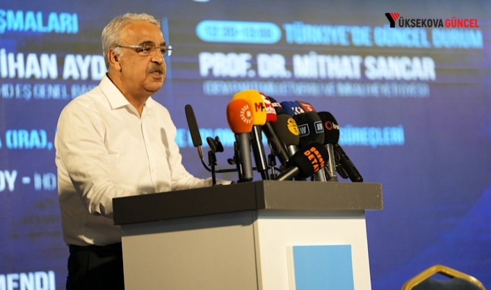 Mithat Sancar: Çerçeve yasa için pazartesi önemli bir hafta başlayacak