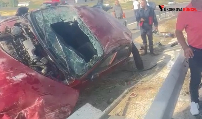 Hakkâri-Van Karayolunda Feci Kaza: 1 Kişi Yaşamını Yitirdi, 3 Yaralı