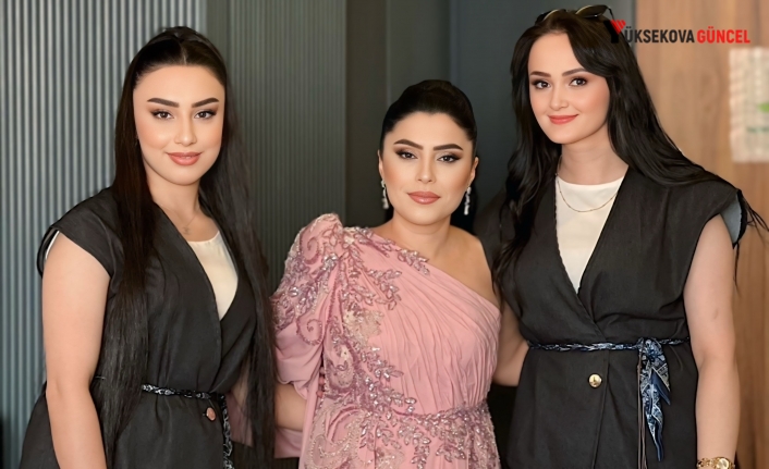 Van ve Yüksekova Konserlerinde Rojda'nın Tercihi Rosa Kuaför Oldu