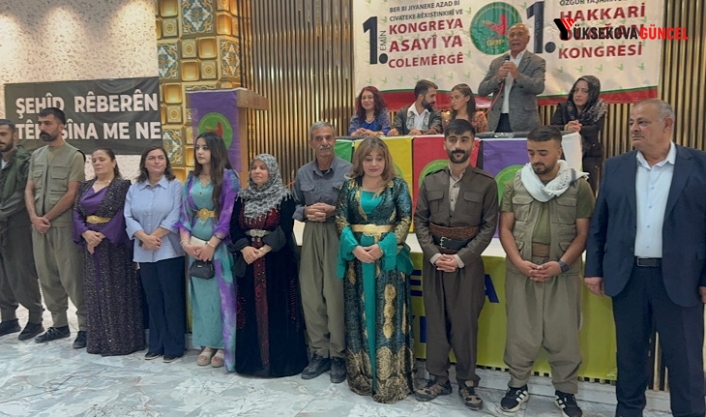 DBP Hakkâri İl Örgütü’nde yeni dönem: Eşbaşkanlar belli oldu