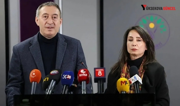DEM Parti’den operasyonlara tepki: ‘Sürece zarar veren uygulamalardan vazgeçilmeli’
