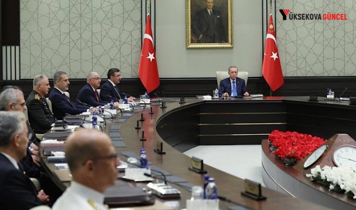 Milli Güvenlik Kurulu toplandı: Süreç kapsamında sahadaki durum değerlendirilecek