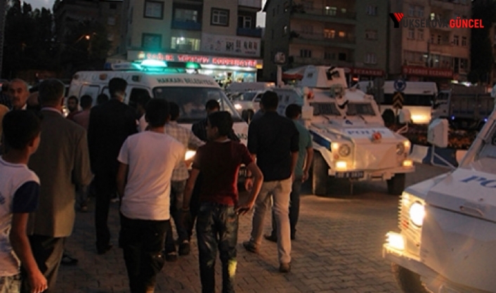 Hakkari Ördekli yolunda minibüs dereye yuvarlandı!