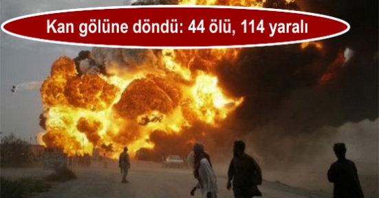 44 ölü, 114 yaralı
