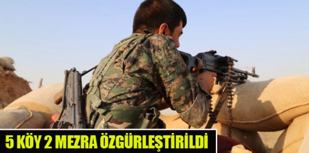 5 köy 2 mezra özgürleştirildi