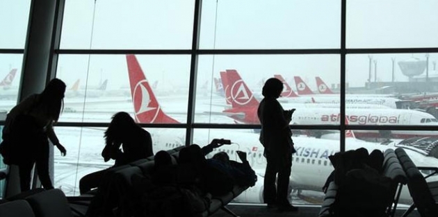 81 uçak seferi iptal edildi