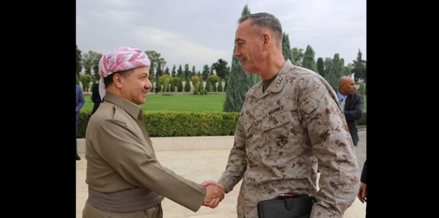 ABD Genelkurmay Başkanı Barzani’yle görüştü