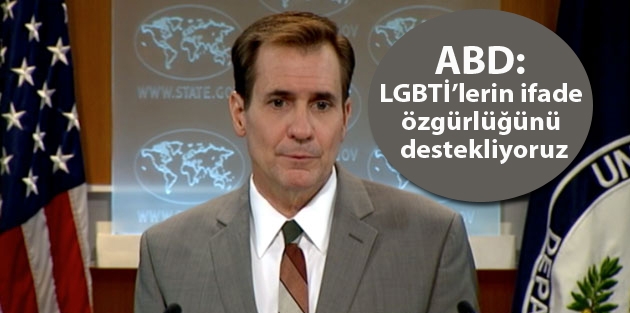 ABD: LGBTİ’lerin ifade özgürlüğünü destekliyoruz