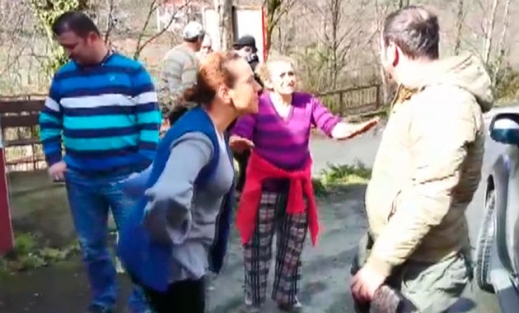 Arılı Vadisi'nde 'Doğal sit' incelemesi için gelen heyetin önü kesildi, gerginlik yaşandı 