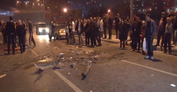 Aşırı hız kaza getirdi: 4 yaralı