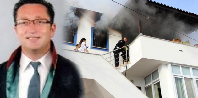 Avukat, evinde çıkan yangında öldü