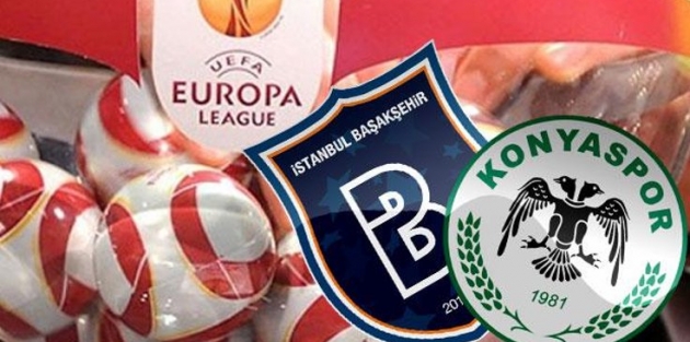Başakşehir ve Konya'nın rakipleri belli oldu