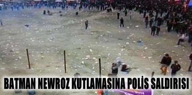 Batman Newroz kutlamasına polis saldırısı