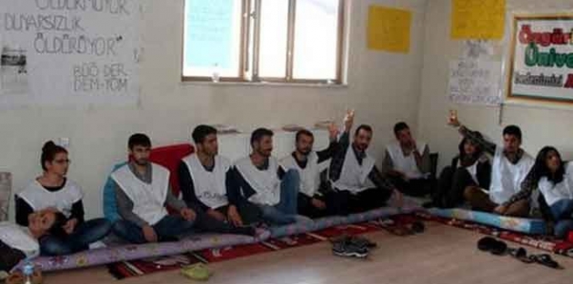 Bingöl Üniversitesi öğrencilerinin açlık grevi 14. gününde