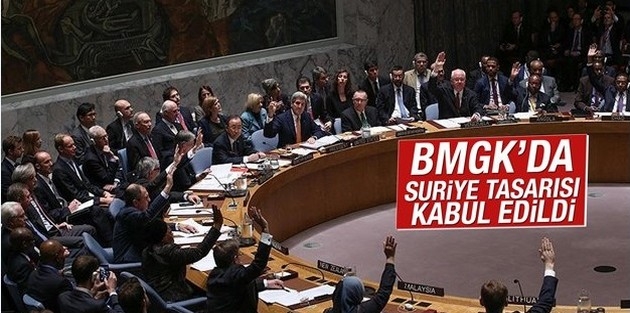 BMGK'da Suriye tasarısı kabul edildi