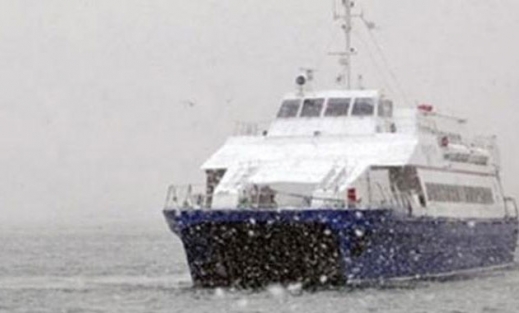 BUDO seferleri şiddetli rüzgar nedeniyle iptal edildi