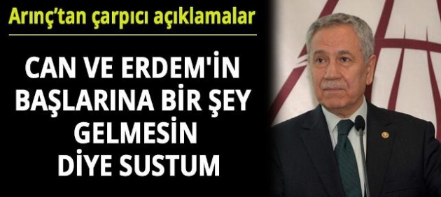 Bülent Arınç'tan Can Dündar ve Erdem Gül açıklaması