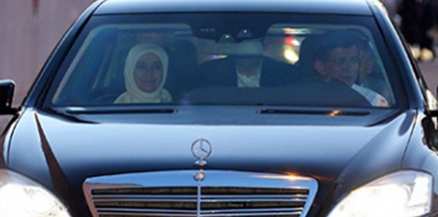 ‘Davutoğlu protestolar yüzünden araçta mahsur kaldı’