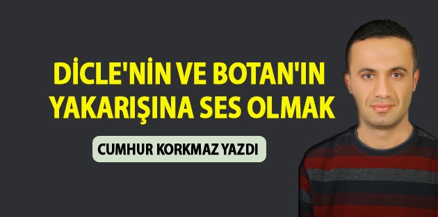 Dicle'nin Ve Botan'ın Yakarışına Ses Olmak