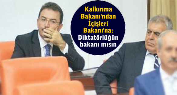 'Diktatörlüğün bakanı mısın?'
