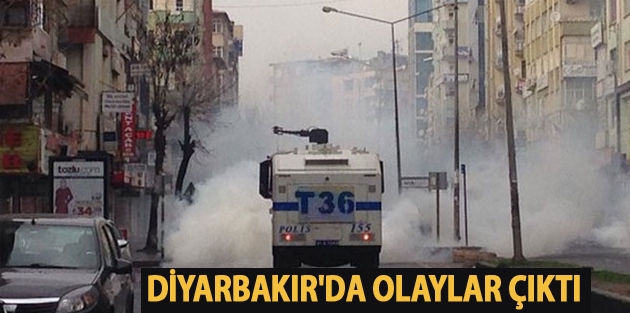 Diyarbakır'da olaylar çıktı