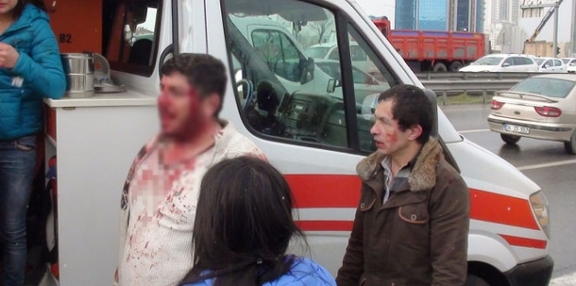 E-5’te satırlı kavga : 6 yaralı