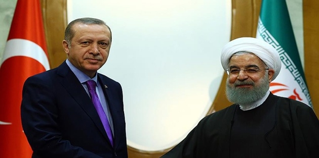 Erdoğan, Ruhani ile Suriye’yi görüştü 