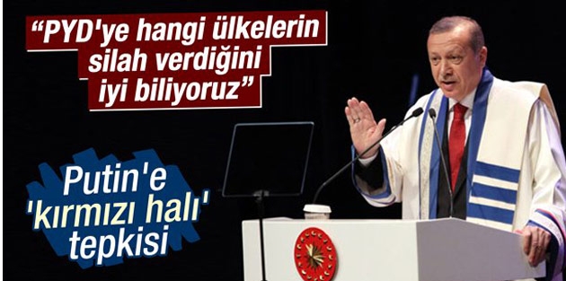 Erdoğan, Suriye'de kurulan kantonlara izin verilmeyeceğini söyledi