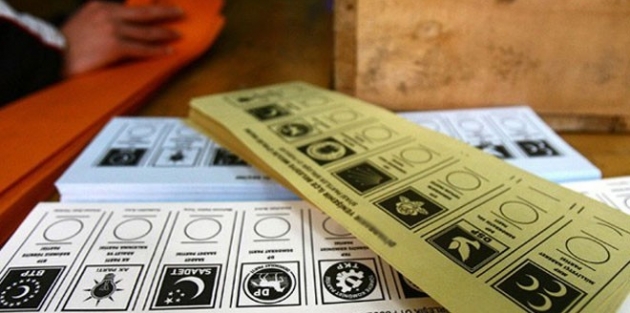 Erken seçimde oy pusulasındaki yerler değişti