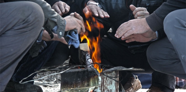 Erzurum'da Sibirya soğukları
