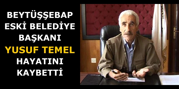 Eski Belediye Başkanı Temel Yaşamını Yitirdi
