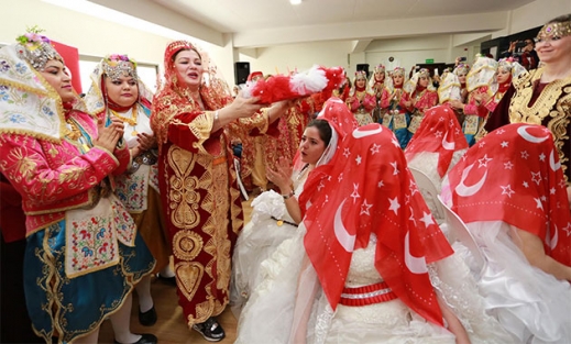Gelinlik hayalleri gerçek oldu 