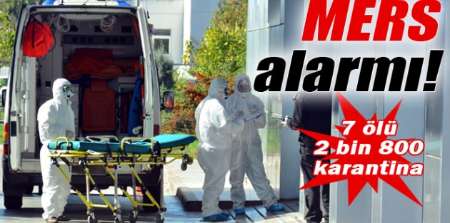 Güney Kore'de 'Mers' alarmı: 7 ölü, 2 bin 800 kişi karantinada