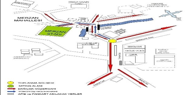 Hakkari’de miting, yürüyüş ve yasak yerler açıklandı 