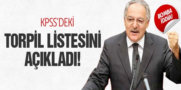 Haluk Koç KPSS'deki torpil listesini açıkladı!