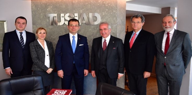 İmamoğlu, TÜSİAD'a projelerini anlattı