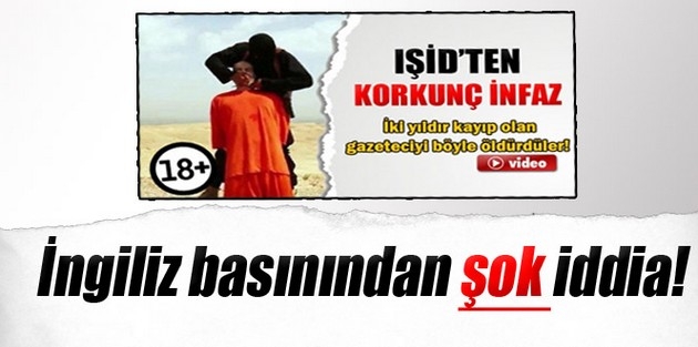 IŞİD’ten korkunç infaz