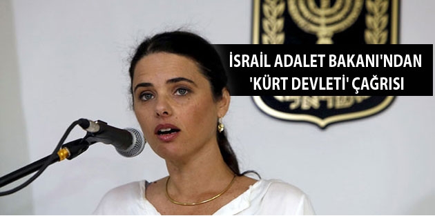 İsrail Adalet Bakanı'ndan 'Kürt devleti' çağrısı
