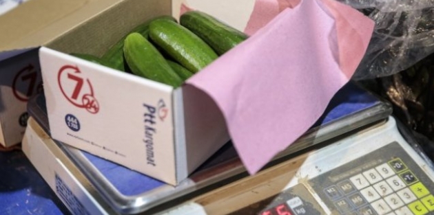 İstanbul'da PTT sebze satışına başladı