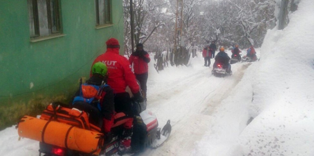 Kar mağarasıyla hayatta kaldılar