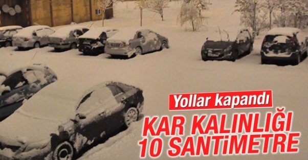 Kar nedeniyle Van ve Bitlis'te bazı yollar kapandı