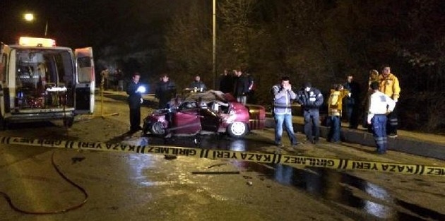 Kastamonu'da feci kaza: 4 ölü, 2 yaralı