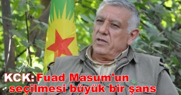 KCK: Fuad Masum'un seçilmesi büyük bir şans